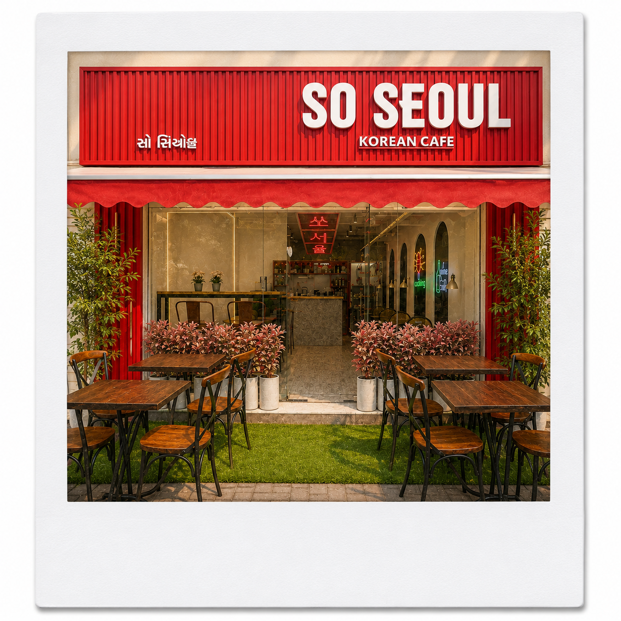 So Seoul Vijay Cross Road café, Ahmedabad