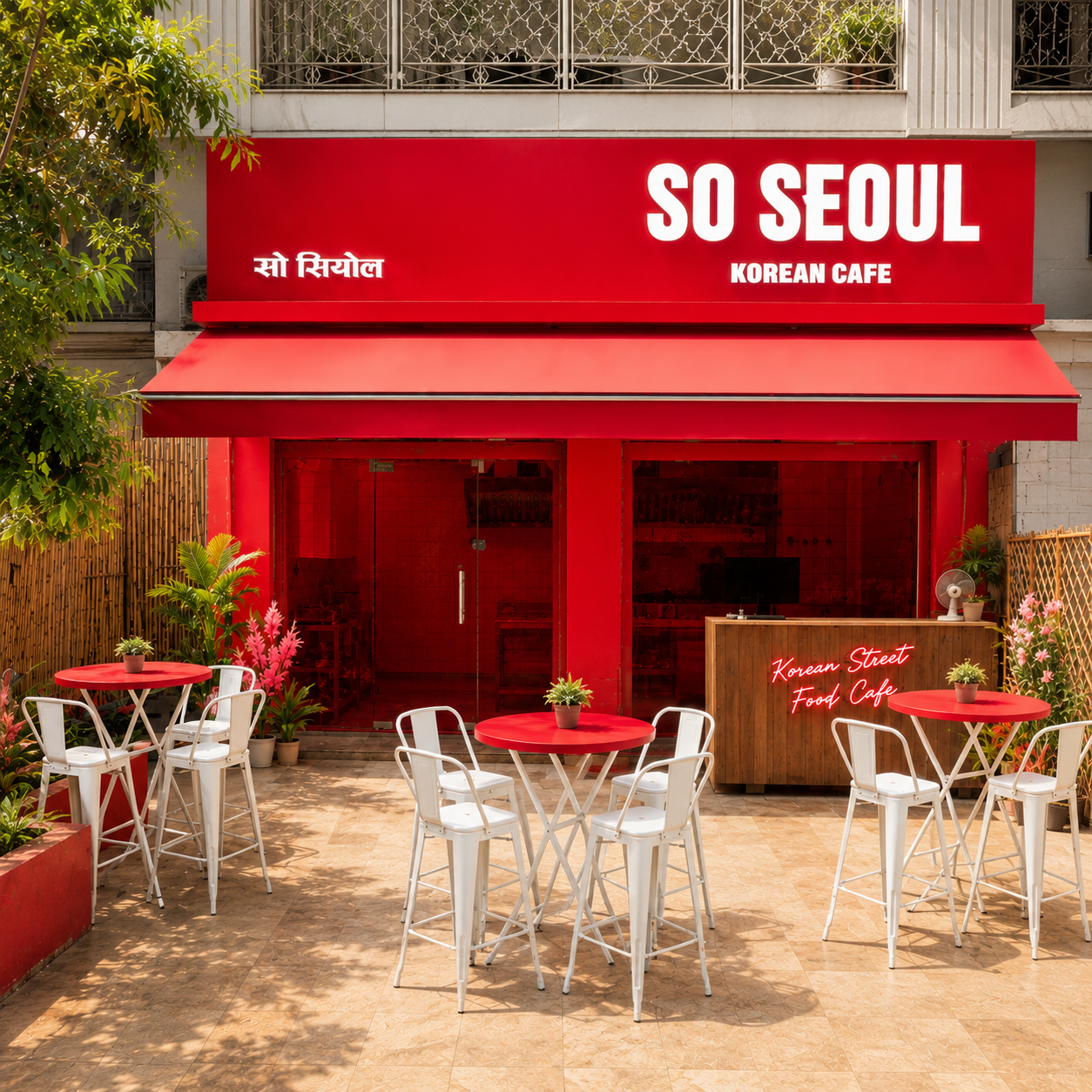 So Seoul Pitampura café, Delhi