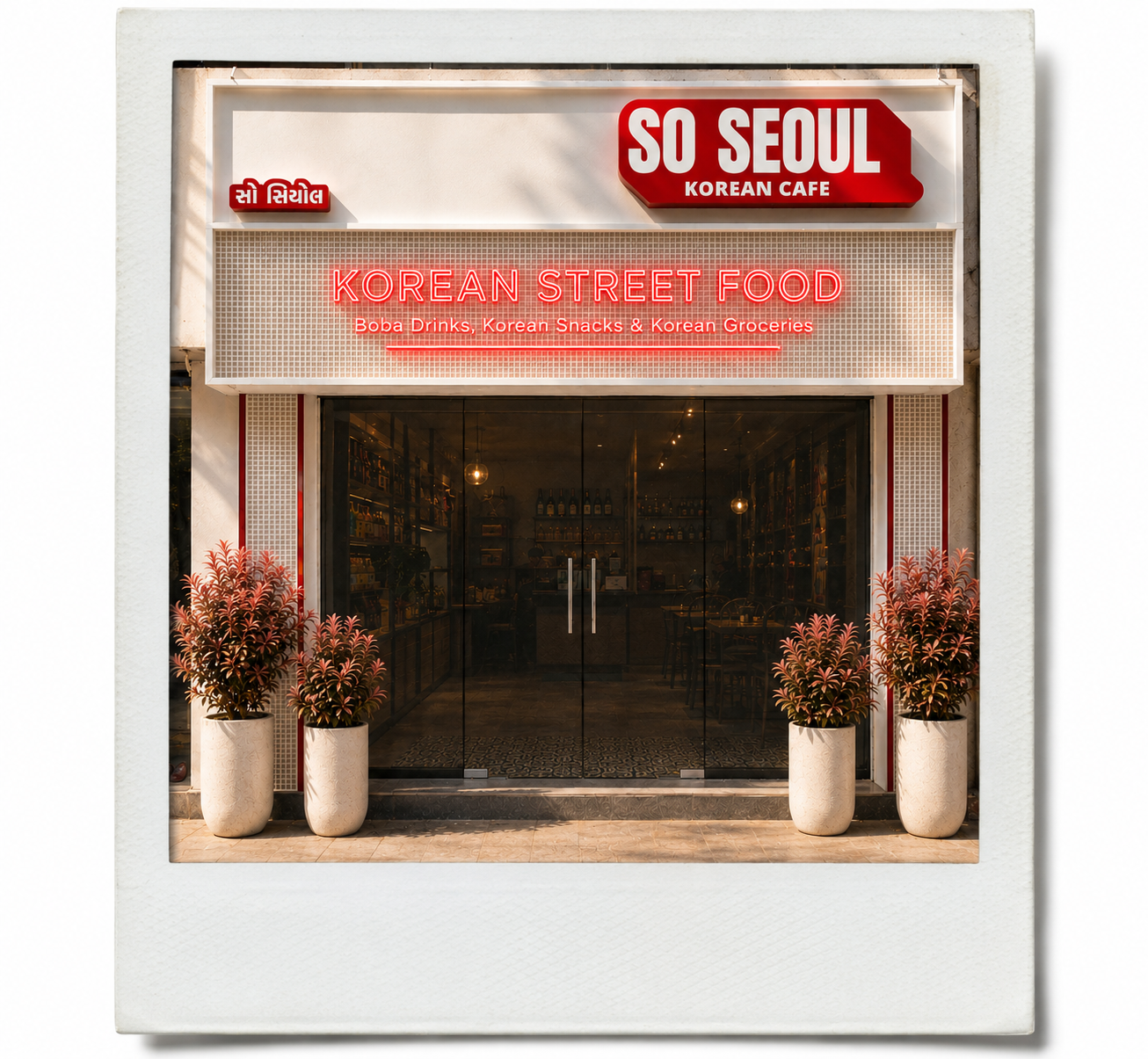 So Seoul Thaltej café, Ahmedabad